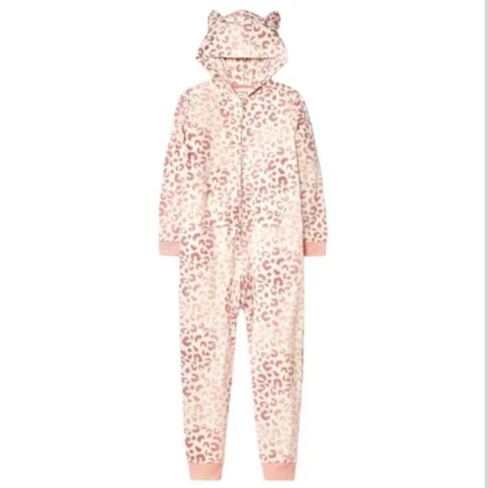 LONG SLEEVE ZIP HOODED UNION SUIT